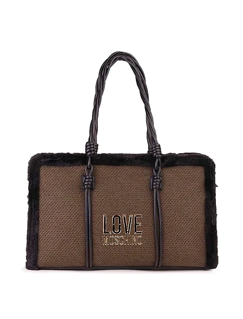 Женская сумка из экокожи коричневая - фото 1 - Miraton