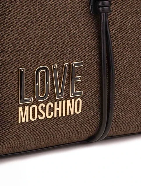 Женская сумка из экокожи коричневая - фото 5 - Miraton