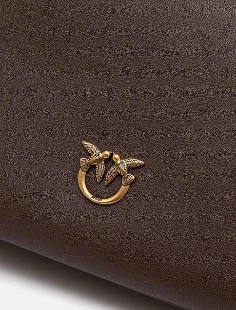 Женская сумка через плечо кожаная бордовая - фото 3 - Miraton