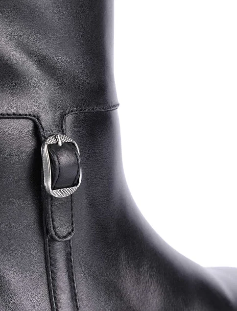 Женские сапоги Attizzare кожаные черные - фото 5 - Miraton