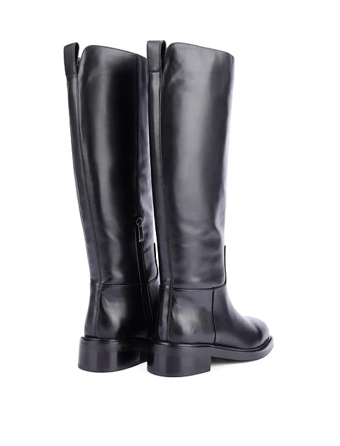 Женские сапоги челси Attizzare кожаные черные - фото 4 - Miraton