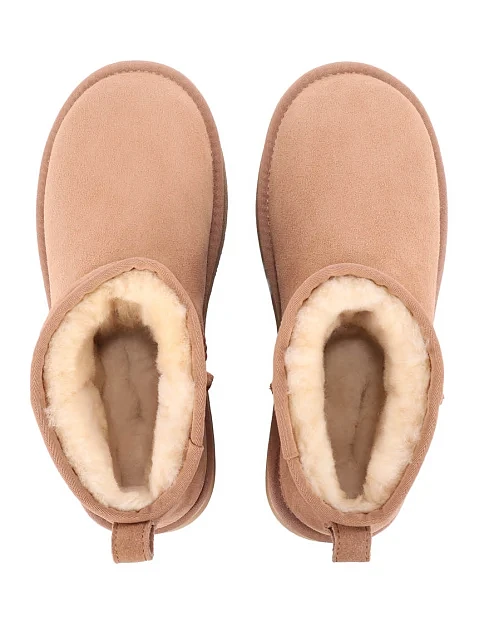 Жіночі уггі MIRATON бежеві - фото 2 - Miraton