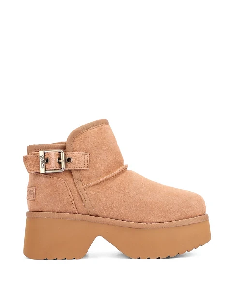 Жіночі уггі замшеві бежеві - фото 1 - Miraton