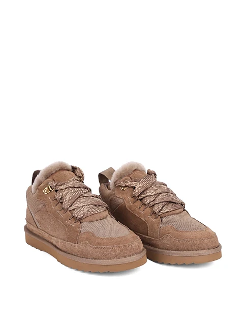 Женские угги MIRATON велюровые серые - фото 3 - Miraton