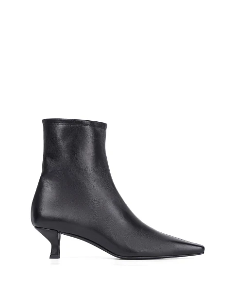 Женские ботинки Ma+De 94 кожаные черные - фото 1 - Miraton