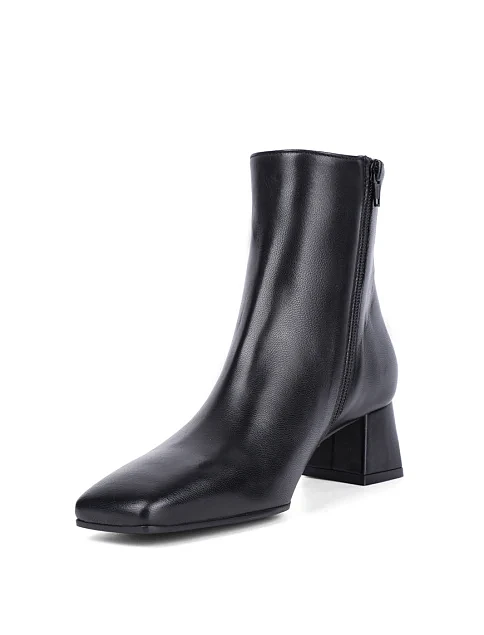 Женские ботинки Ma+De 94 кожаные черные - фото 2 - Miraton