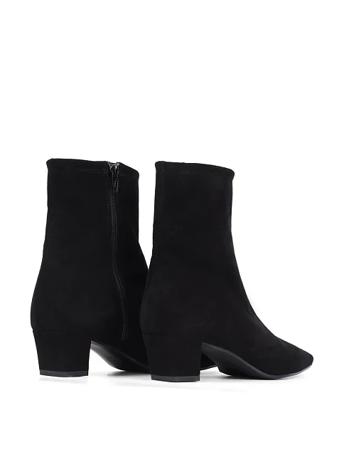 Женские ботинки Ma+De 94 замшевые черные - фото 4 - Miraton