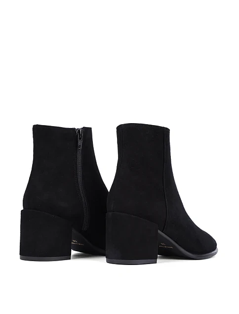 Жіночі черевики Ma+De 94 замшеві чорні - фото 4 - Miraton