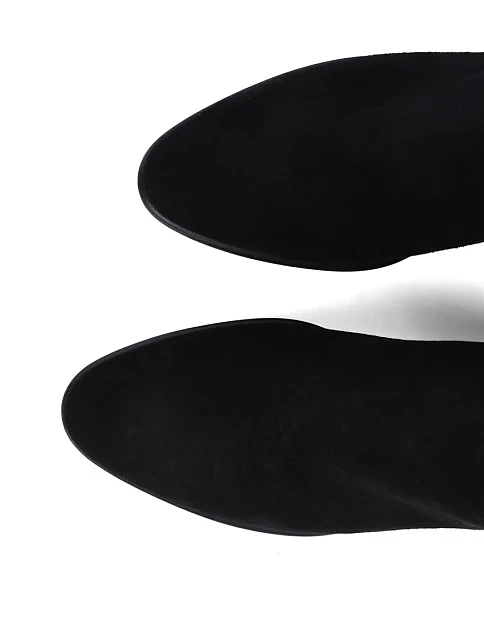 Жіночі черевики Ma+De 94 замшеві чорні - фото 5 - Miraton