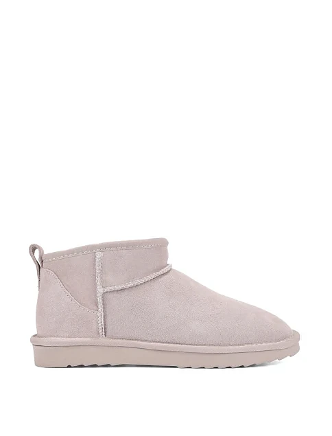 Женские угги из дубленки серые - фото 1 - Miraton