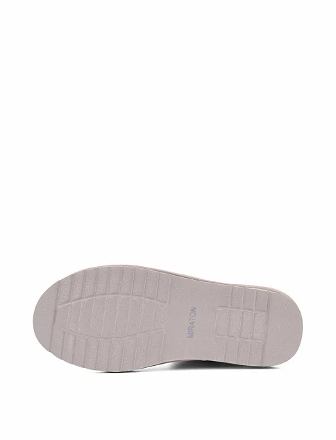 Женские угги из дубленки серые - фото 5 - Miraton