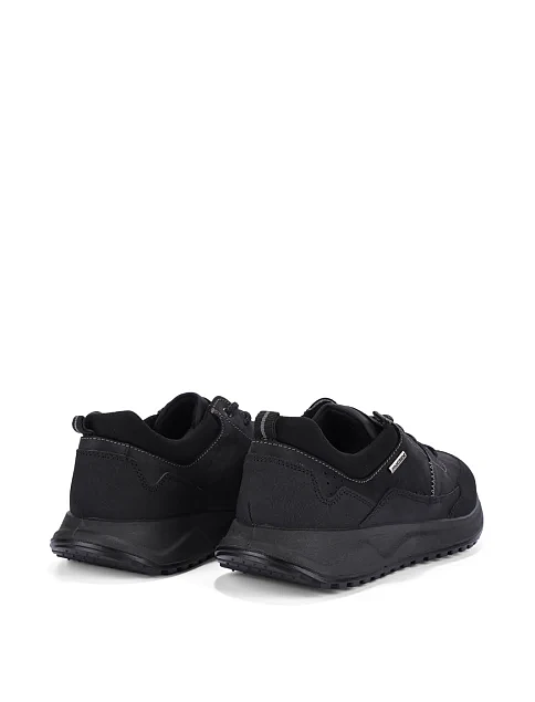 Мужские кроссовки IMAC из экокожи черные - фото 4 - Miraton