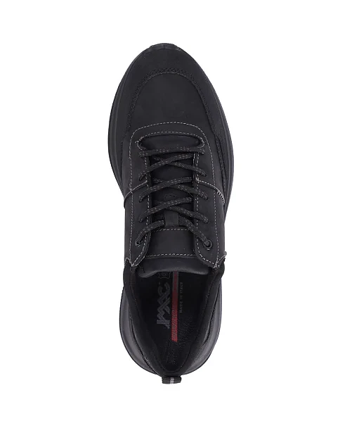 Мужские кроссовки IMAC из экокожи черные - фото 5 - Miraton