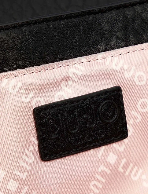 Жіноча сумка через плече з екошкіри чорна - фото 6 - Miraton