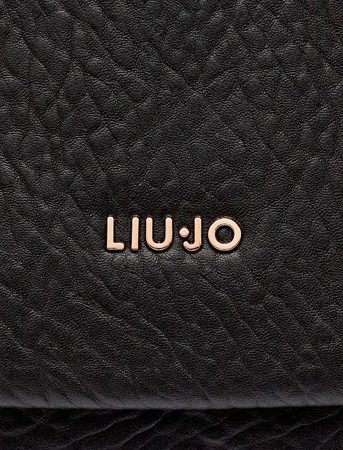 Жіноча сумка через плече з екошкіри чорна - фото 7 - Miraton