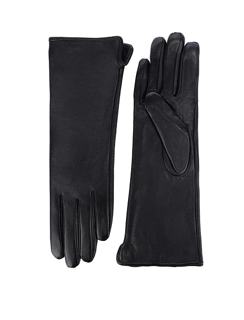 Перчатки кожаные черные - фото 1 - Miraton