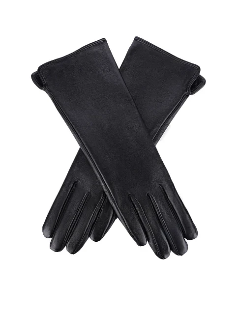 Перчатки кожаные черные - фото 2 - Miraton