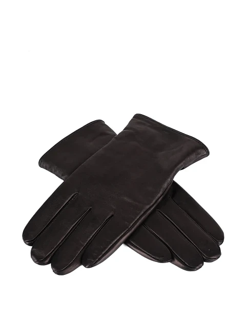Перчатки кожаные черные - фото 3 - Miraton