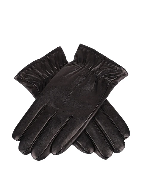 Перчатки кожаные черные - фото 2 - Miraton