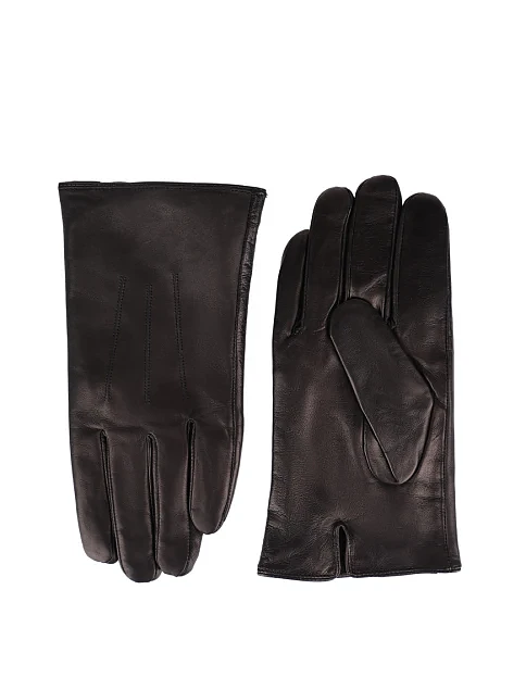 Перчатки кожаные черные - фото 1 - Miraton