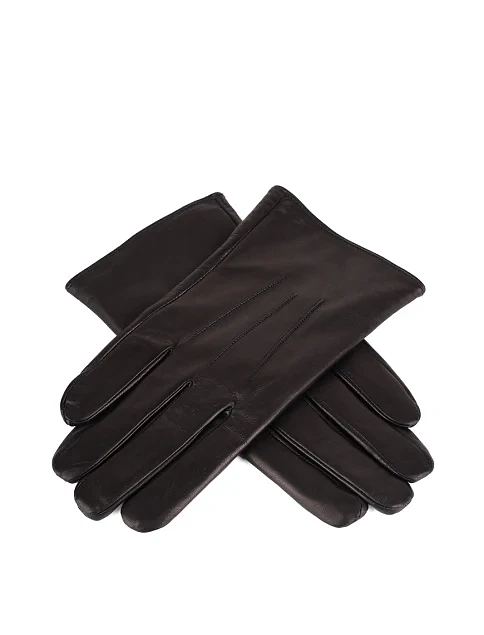 Перчатки кожаные черные - фото 2 - Miraton