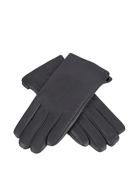 Перчатки кожаные серые - фото 2 - Miraton
