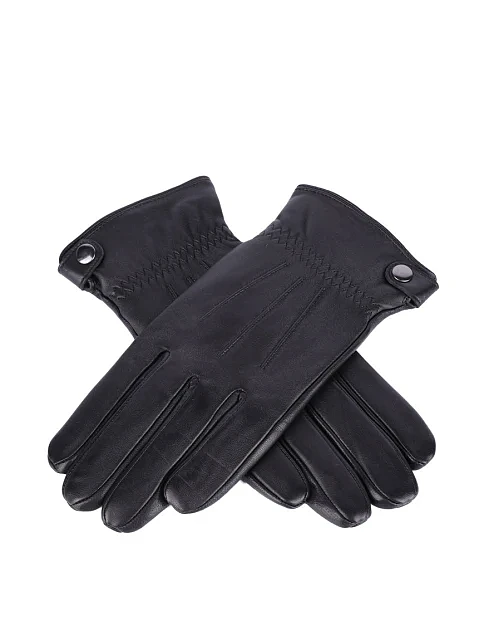 Перчатки кожаные черные - фото 3 - Miraton