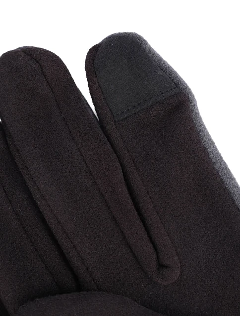 Перчатки тканевые черные - фото 3 - Miraton