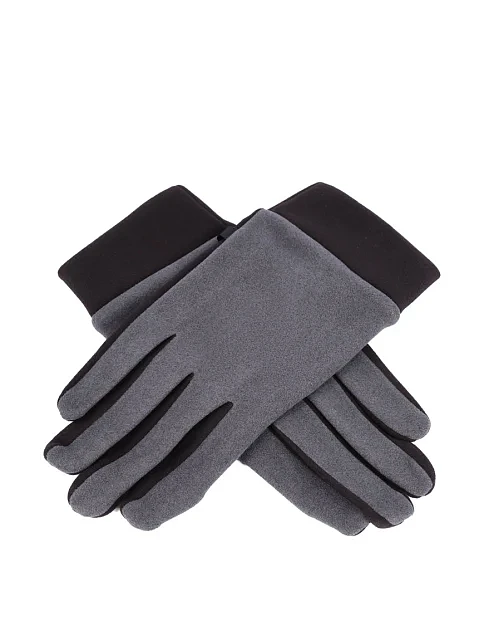 Перчатки тканевые черные - фото 4 - Miraton