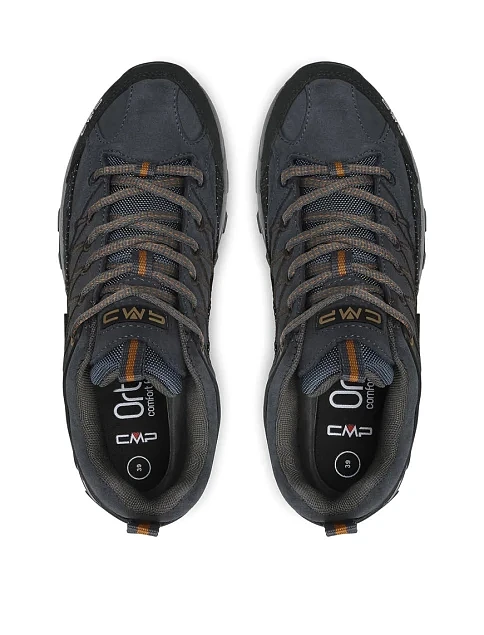 Мужские кроссовки CMP RIGEL LOW TREKKING SHOES WP кожаные синие - фото 5 - Miraton