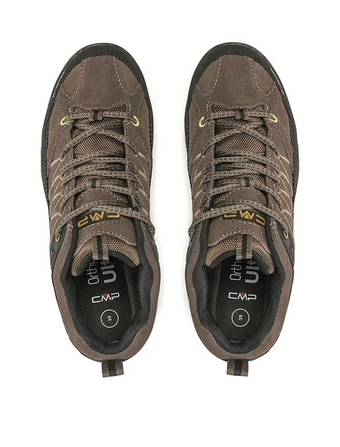 Чоловічі кросівки CMP RIGEL LOW TREKKING SHOES WP шкіряні коричневі - фото 4 - Miraton
