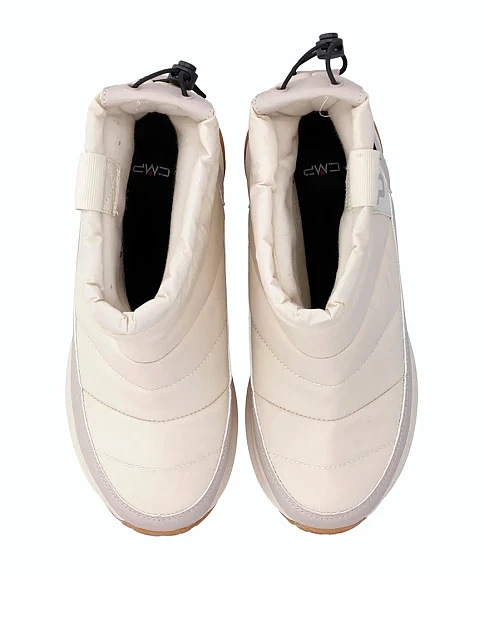 Женские дутики CMP ZOY SNOW BOOTS WP из экокожи молочного цвета - фото 5 - Miraton