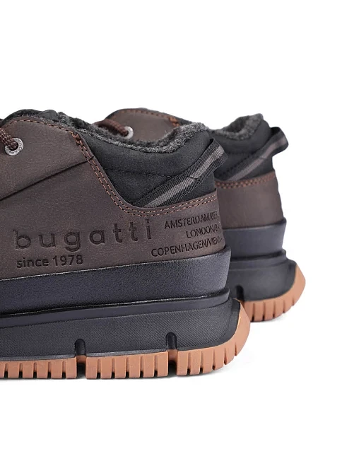 Чоловічі черевики з екошкіри коричневі - фото 5 - Miraton