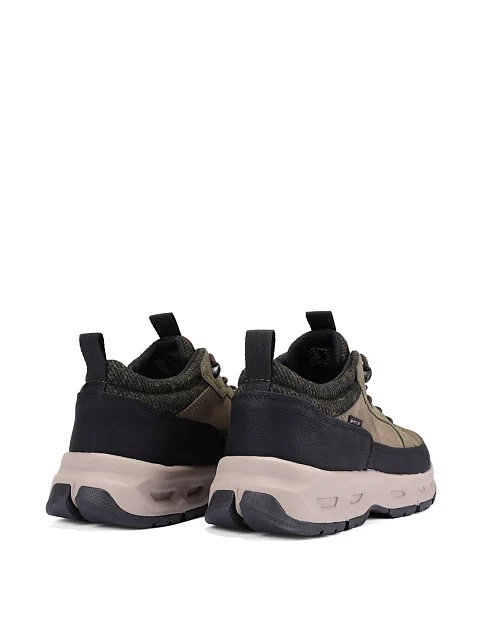 Чоловічі кросівки з екошкіри зелені - фото 4 - Miraton