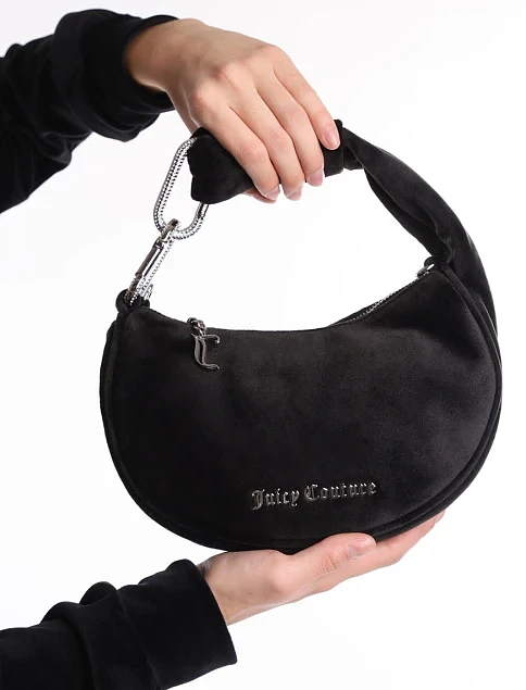 Жіноча сумка тканинна чорна - фото 2 - Miraton