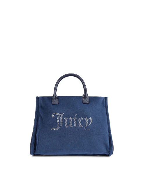 Женская сумка тканевая синяя - фото 1 - Miraton