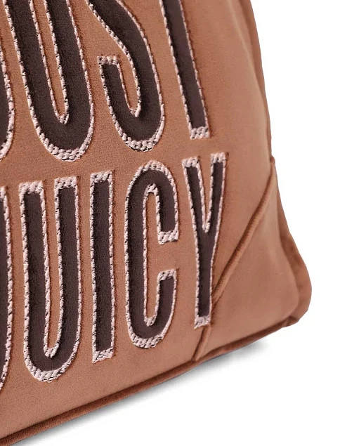 Женская сумка тканевая коричневая - фото 5 - Miraton