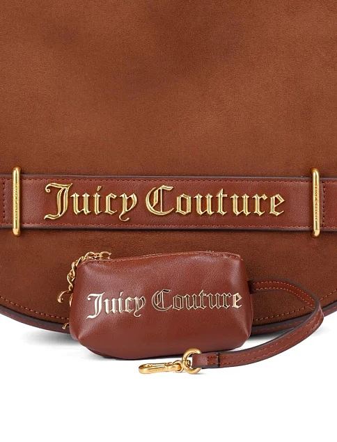 Женская сумка из экокожи коричневая - фото 7 - Miraton