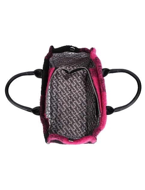 Женская сумка тканевая розовая - фото 7 - Miraton