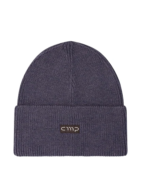 Шапка CMP KNITTED HAT акриловая синяя - фото 1 - Miraton