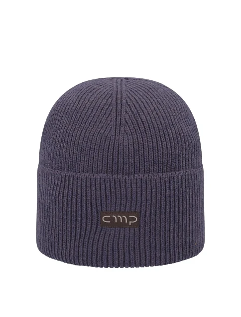 Шапка CMP KNITTED HAT акриловая синяя - фото 2 - Miraton