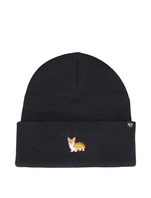 Шапка 47 Brand DOG BASE RUNNER акриловая синяя - фото 1 - Miraton