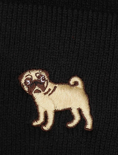 Шапка 47 Brand DOG BASE RUNNER акриловая черная - фото 3 - Miraton