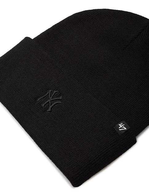 Шапка 47 Brand NEW YORK YANKEES HARBOR акриловая черная - фото 3 - Miraton