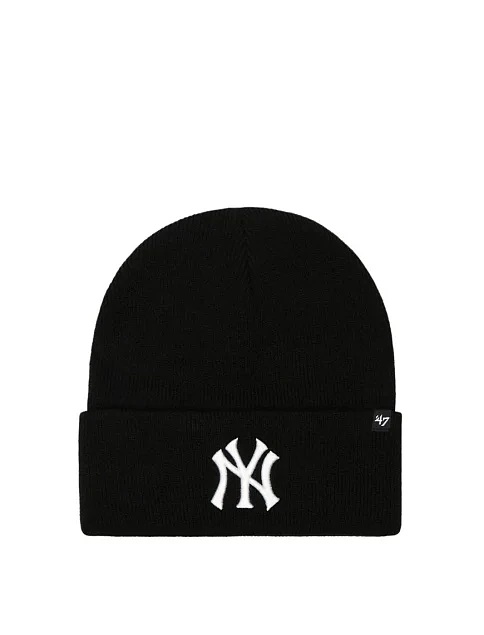 Шапка 47 Brand NEW YORK YANKEES HAYMAKER акриловая черная - фото 1 - Miraton