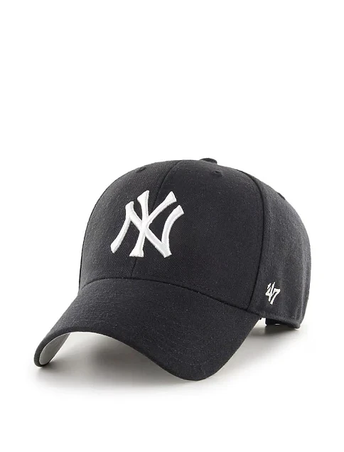 Кепка 47 Brand New York Yankees акриловая черная - фото 1 - Miraton