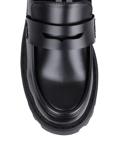 Жіночі туфлі Buffalo з екошкіри чорні - фото 6 - Miraton