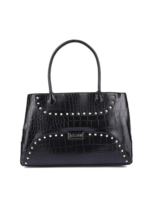 Женская сумка из экокожи черная - фото 1 - Miraton