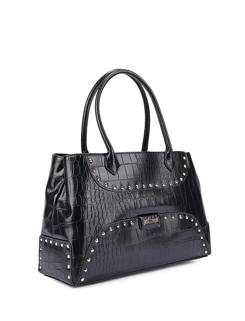 Женская сумка из экокожи черная - фото 3 - Miraton