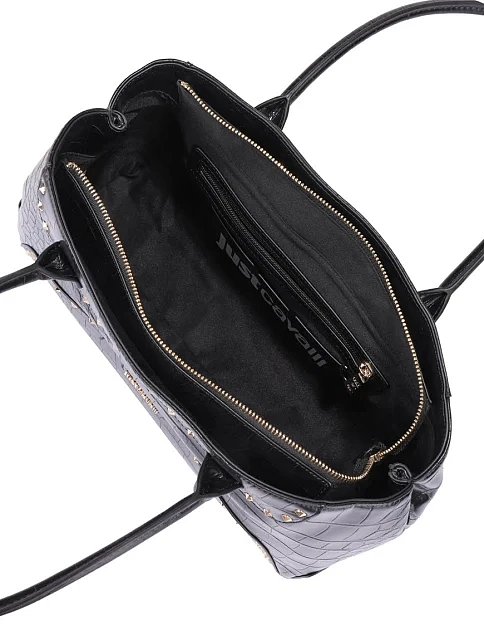 Женская сумка из экокожи черная - фото 6 - Miraton